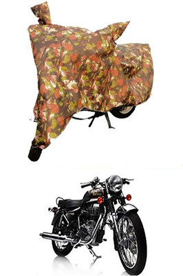 Blossom Trendz Two Wheeler Cover for Royal Enfield(Electra Delux, Multicolor)