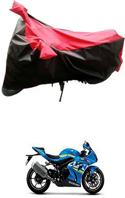 Autogard Two Wheeler Cover for Suzuki(Red, Blue)