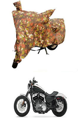 Blossom Trendz Two Wheeler Cover for Harley Davidson(Multicolor)
