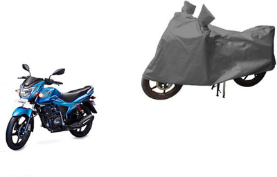 JVBRANGI Waterproof Two Wheeler Cover for TVS(Victor New, Grey)