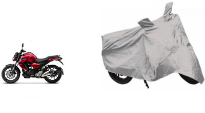 RPSENTTERPR Waterproof Two Wheeler Cover for Yamaha(FZ-S, Silver)