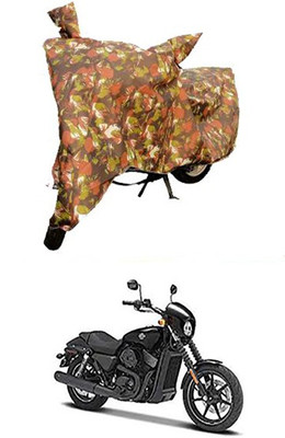 Blossom Trendz Two Wheeler Cover for Harley Davidson(Multicolor)