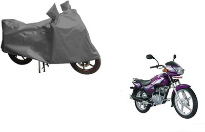MOTOWORLD Waterproof Two Wheeler Cover for TVS(Max, Grey)