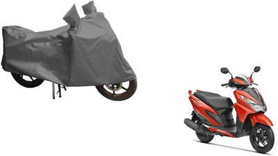 MOTOWORLD Waterproof Two Wheeler Cover for Honda(Grazia, Grey)