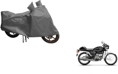 MOTOWORLD Waterproof Two Wheeler Cover for Hero(Splendor Pro Classic, Grey)