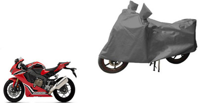 RPSENTTERPR Waterproof Two Wheeler Cover for Honda(CBR 1000RR, Grey)