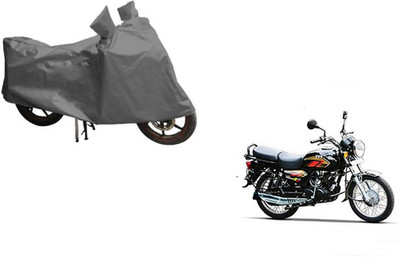 MOTOWORLD Waterproof Two Wheeler Cover for TVS(Max 4R, Grey)