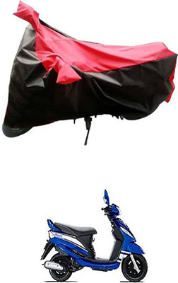 Blossom Trendz Two Wheeler Cover for Mahindra(Rodeo RZ, Red, Blue)