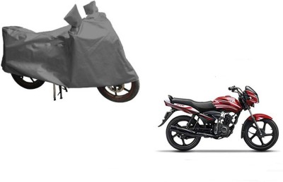 MOTOWORLD Waterproof Two Wheeler Cover for TVS(Jive, Grey)