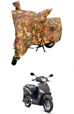 Blossom Trendz Two Wheeler Cover for Hero(Electric Optima, Multicolor)