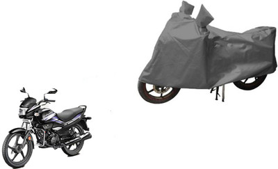 RPSENTTERPR Waterproof Two Wheeler Cover for Hero(Super Splendor, Grey)