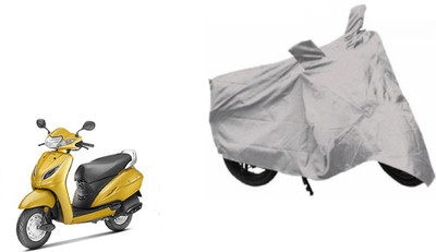 JVBRANGI Waterproof Two Wheeler Cover for Honda(Activa 5G, Silver)