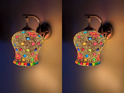 PR Prashant Pendant Wall Lamp Without Bulb(Pack of 2)
