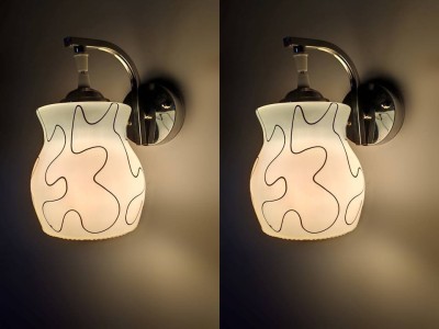 PR Prashant Pendant Wall Lamp Without Bulb(Pack of 2)