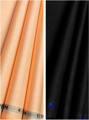 SUBHDIN Pure Cotton Solid Shirt Fabric