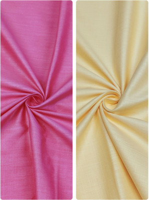SUBHDIN Pure Cotton Solid Shirt Fabric
