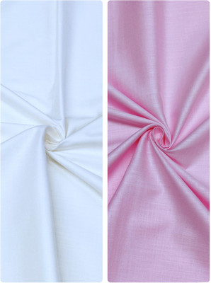 SUBHDIN Pure Cotton Solid Shirt Fabric