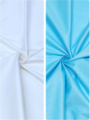 SUBHDIN Pure Cotton Solid Shirt Fabric