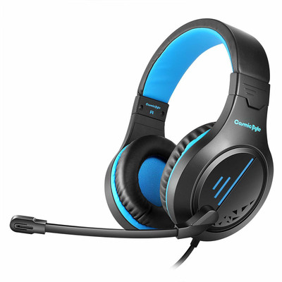 CosmicByte Blazar Wired Gaming Headset(Blue, On the Ear)