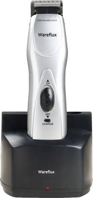 Wareflux WX6000  Runtime: 45 min Trimmer for Men  (Silver, Black)