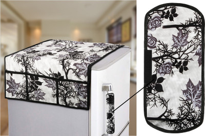 E-Retailer Refrigerator  Cover(Width: 99 cm, Value For Money Combo Pack Of 2 Piece)