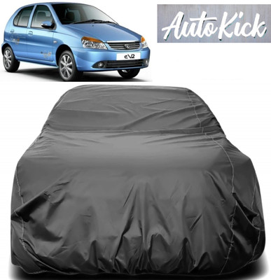 AutoKick Car Cover For Tata Indica eV2 (Without Mirror Pockets)(Grey)