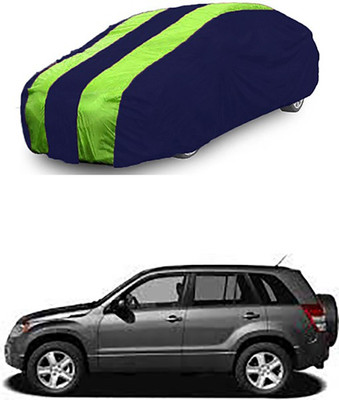 Kuchipudi Car Cover For Maruti Suzuki Grand Vitara (Without Mirror Pockets)(Blue)