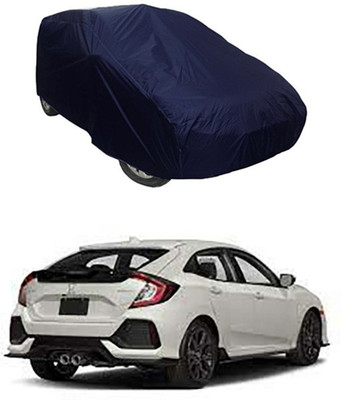 Kuchipudi Car Cover For Honda Civic (Without Mirror Pockets)(Blue)