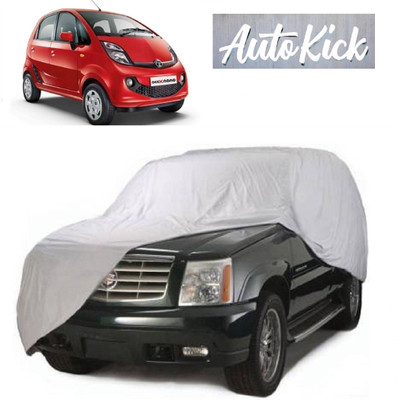 AutoKick Car Cover For Tata Nexon (Without Mirror Pockets)(Silver)