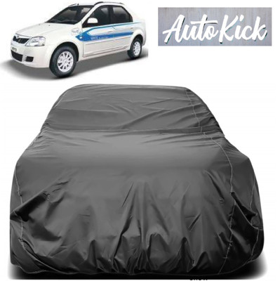 AutoKick Car Cover For Mahindra e-Verito (Without Mirror Pockets)(Grey)