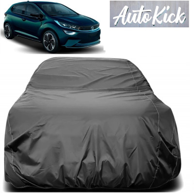 AutoKick Car Cover For Tata Altroz EV (Without Mirror Pockets)(Grey)