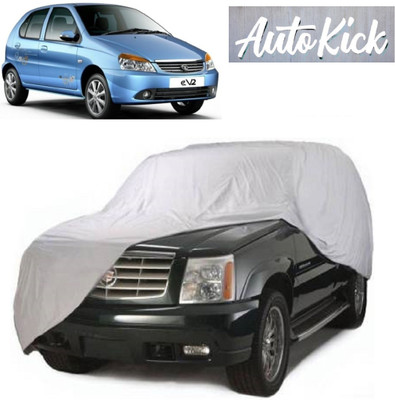 AutoKick Car Cover For Tata Indica eV2 (Without Mirror Pockets)(Silver)