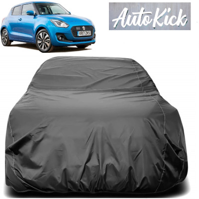 AutoKick Car Cover For Maruti Suzuki Swift (Without Mirror Pockets)(Grey)
