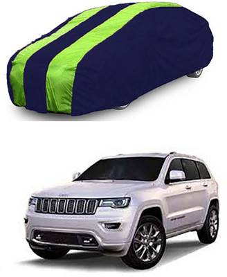 Kuchipudi Car Cover For Mahindra Jeep (Without Mirror Pockets)(Multicolor)