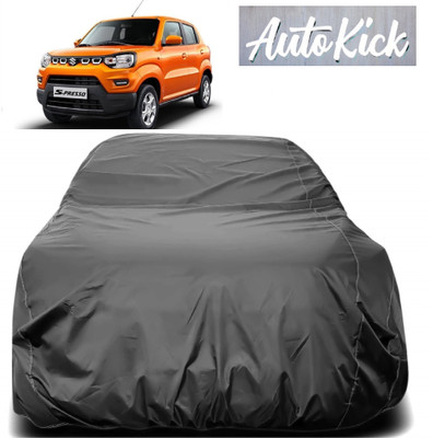 AutoKick Car Cover For Maruti Suzuki S-Presso (Without Mirror Pockets)(Grey)