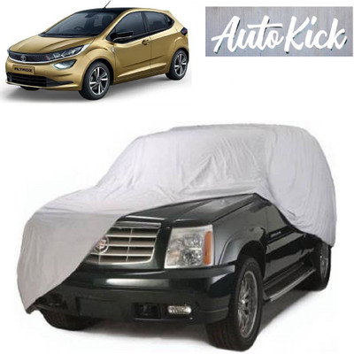 AutoKick Car Cover For Tata Altroz (Without Mirror Pockets)(Silver)