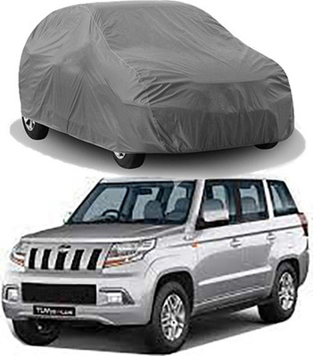 Kuchipudi Car Cover For Mahindra TUV300 (Without Mirror Pockets)(Grey)