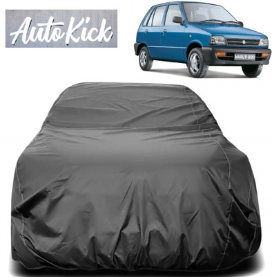 AutoKick Car Cover For Maruti Suzuki 800 (Without Mirror Pockets)(Grey)