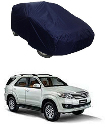 Kuchipudi Car Cover For Toyota Fortuner Old (Without Mirror Pockets)(Blue)