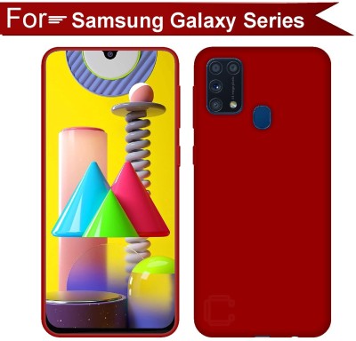 CASE CREATION Back Cover for Samsung Galaxy F41(Red, Dual Protection, Pack of: 1)