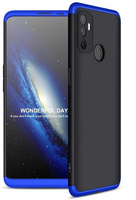 Celzo Back Cover for Oppo A53(Blue, Pack of: 1)