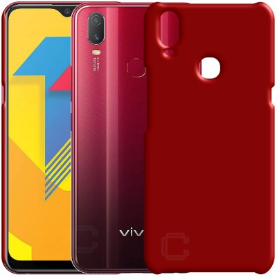 CASE CREATION Back Cover for New Vivo Y11 (2019) Ultra Slim Lightweight Hard Premium Matte Finish Original(Red, Hard Case, Pack of: 1)