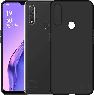 CASE CREATION Back Cover for New Oppo A31 (2020) Ultra Slim Lightweight Hard Premium Matte Finish Original(Black, Hard Case, Pack of: 1)