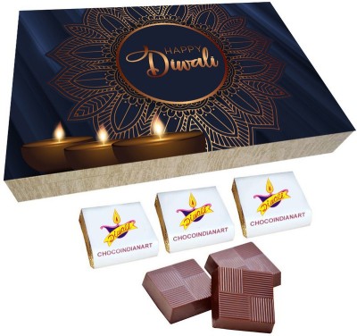 CHOCOINDIANART New Happy Diwali 6, 12pcs Delicious Chocolate Gift Box, Truffles(425 g)