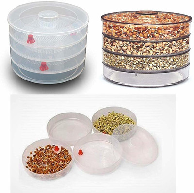ActrovaX Plastic Sprout Maker  - 2000 ml(Clear)