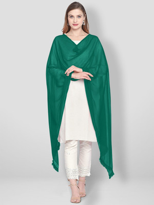 DUPATTA BAZAAR Chiffon Solid Women Dupatta