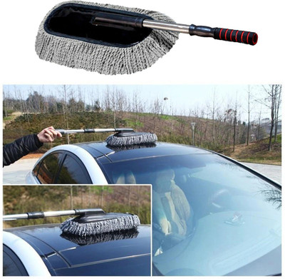 DN BROTHERS Car Cleaning Brush Mop Adjustable Car Duster wet/dry duster DN43 Wet and Dry Duster Set