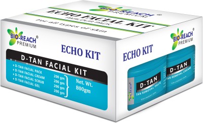 Bio Reach DE-TAN FACIAL KIT ECHO(4 x 200 g)