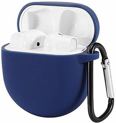ED ELYON DESIGN Silicone Press and Release Headphone Case For OnePlus Buds(Blue)