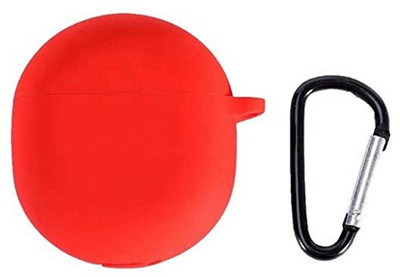 ED ELYON DESIGN Silicone Press and Release Headphone Case For OnePlus Buds(Red)